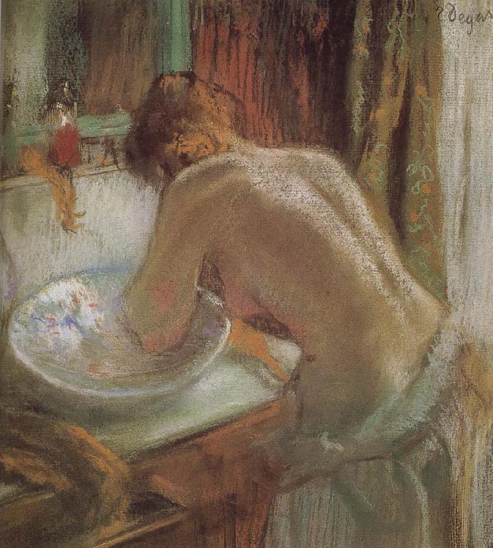 Edgar Degas Bathroom oil painting picture